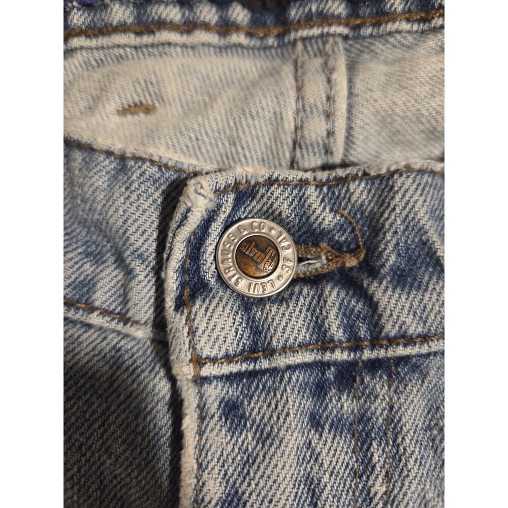 Vintage 90s Levis Silver Tab Baggy Denim Jeans Size 33 X 33 USA Faded Massive - Picture 10 of 16